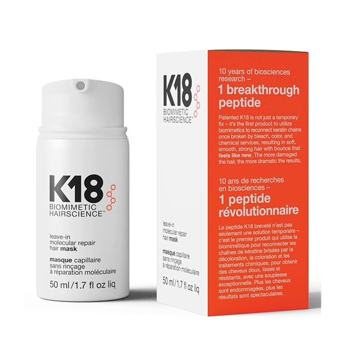 K18 LEAVE-IN MOLECULAR REPAIR HAIR MASK - 50ML