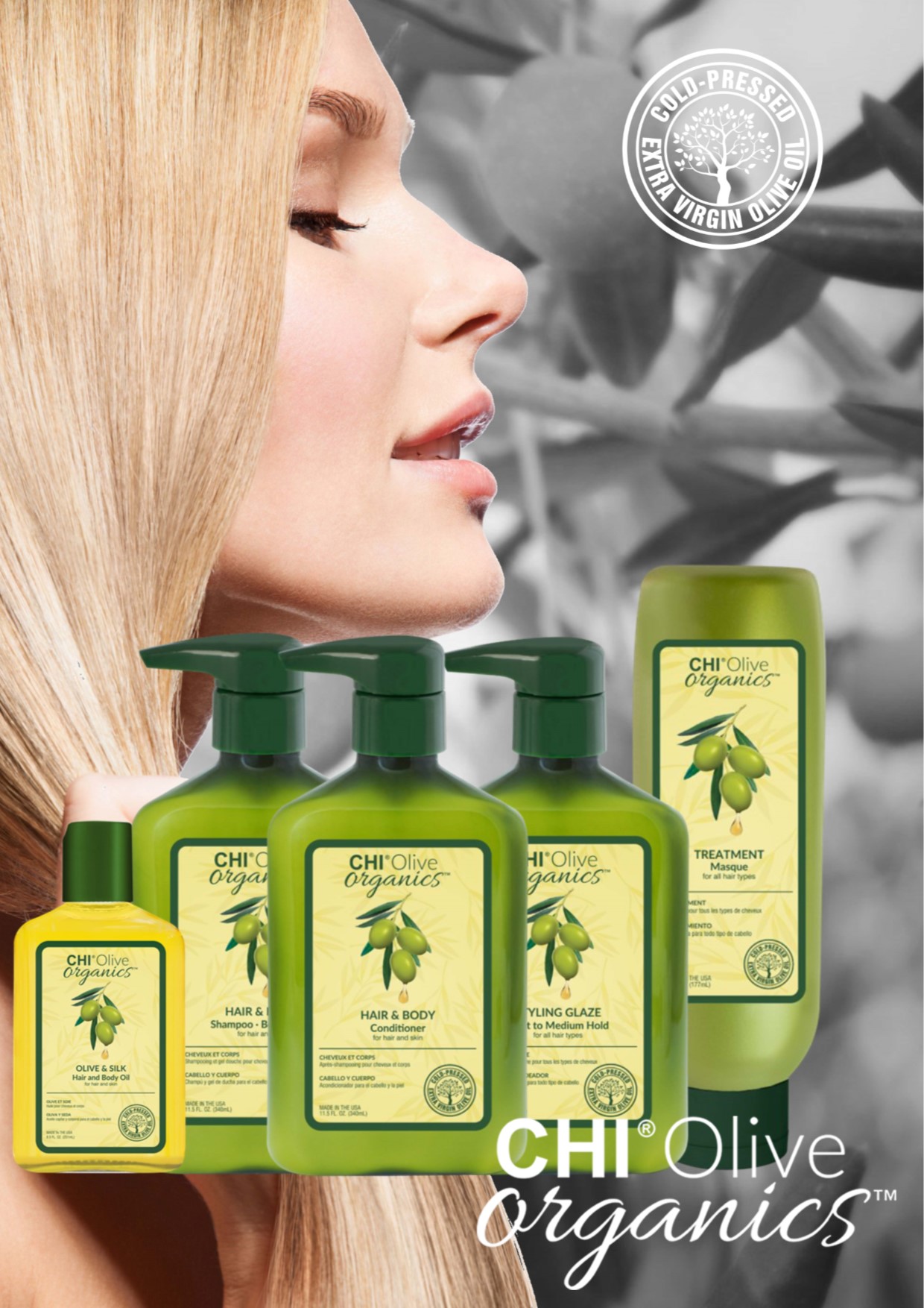 CHI OLIVE ORGANIC REKLAME A4